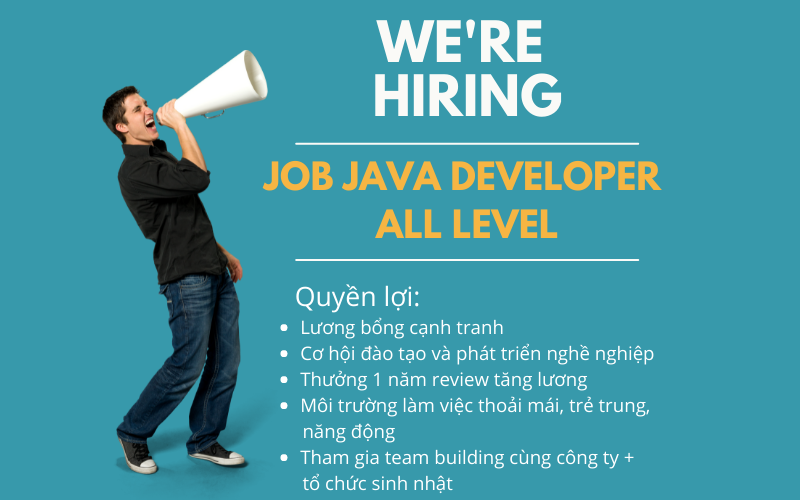 Job Java developer all level