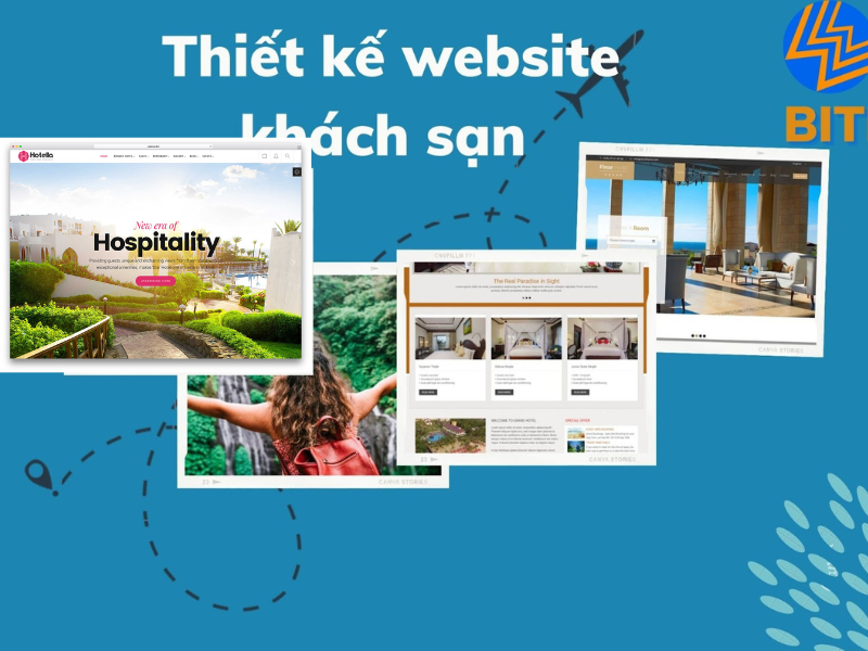 thiết kế website cho khách sạn