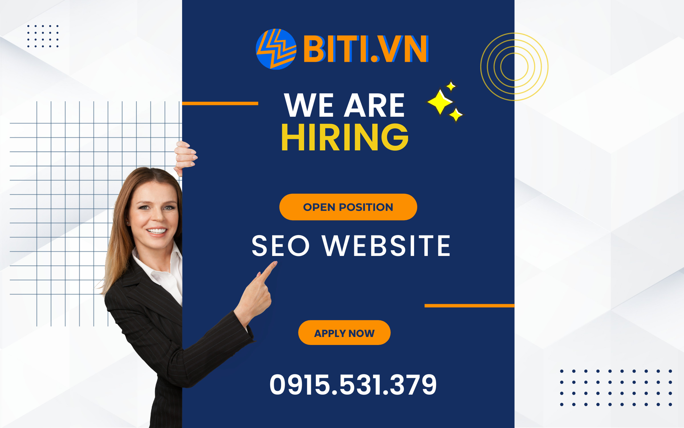 BiTi Hightech need to recruit SEO Website Staff