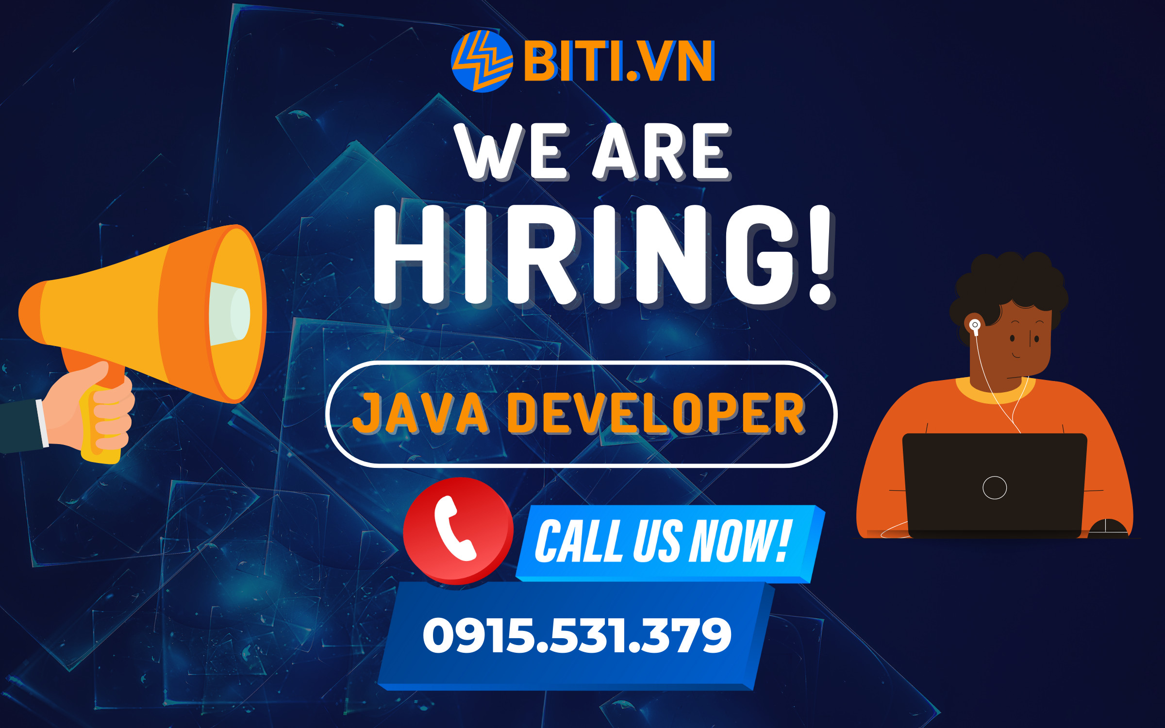 Apply for Java Developer of all levels
