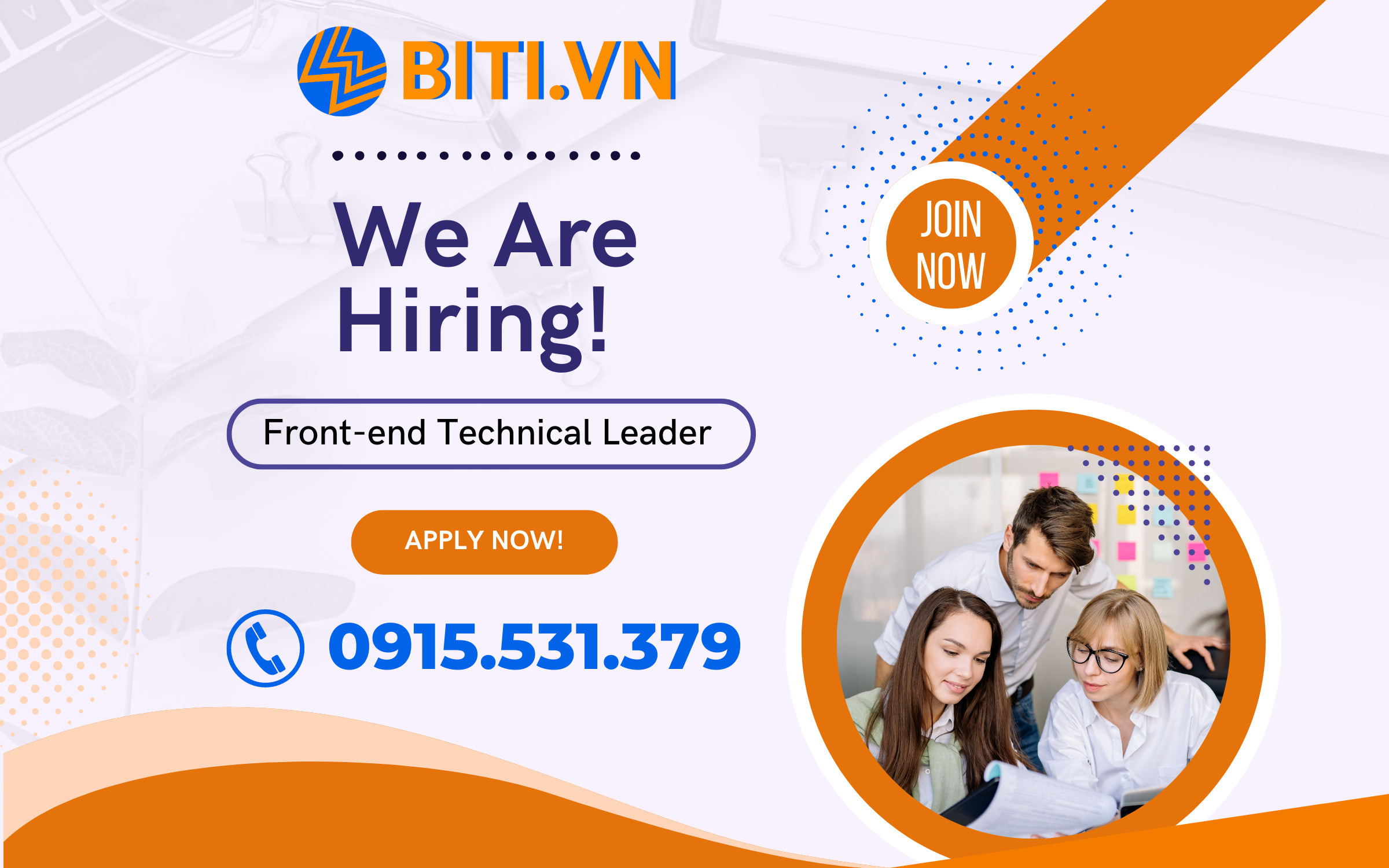 Front-end Technical Leader (HTML5, JavaScript, CSS3)