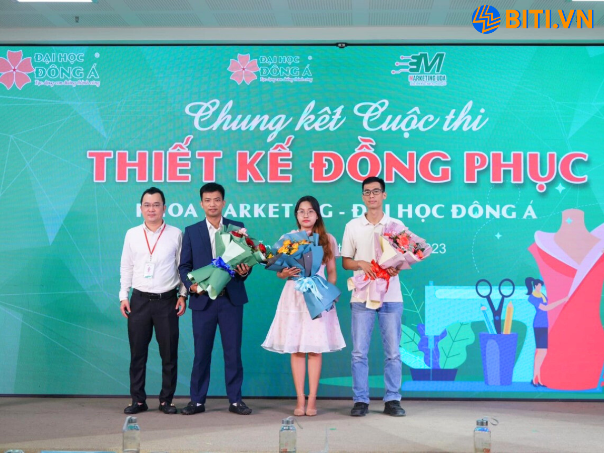 Đại diện BITI tham gia Chung kết cuộc thi “THIẾT KẾ ĐỒNG PHỤC KHOA MARKETING” của Trường Đại học Đông Á